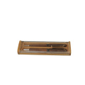 DS Top Sale Custom Double Groove Gift Wood Packaging Pen Box